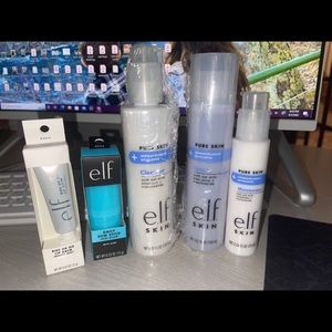 5 brand new ELF skincare products. UNOPENED